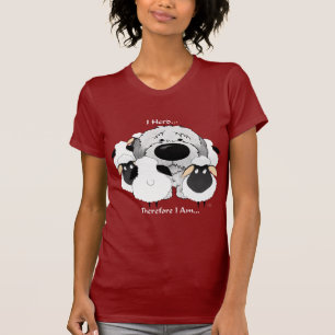 Alter englischer Schäferhund - i-Herde deshalb bin T-Shirt