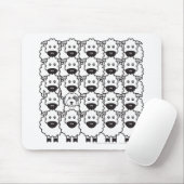 Alter englischer Schäferhund in den Schafen Mousepad (Mit Mouse)