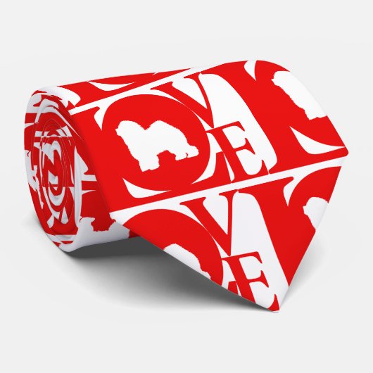 Alter englischer Schäferhund Krawatte (Gerollt)