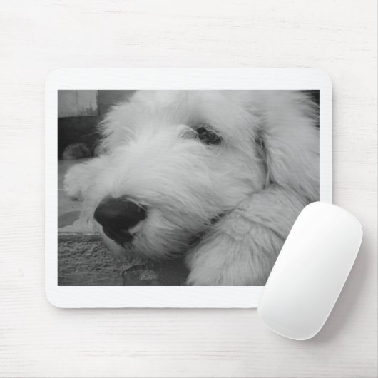 Alter englischer Schäferhund Mousepad (Mit Mouse)