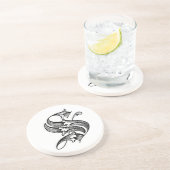 Alter englischer Untersetzer der Initialen-S (Seite)