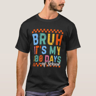 Alter, es ist mein 100. Schultag Retro für Kinder T-Shirt