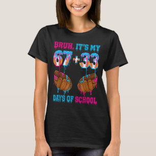 Alter es ist mein 67 33 Tage Schule 100. Tag Baseb T-Shirt