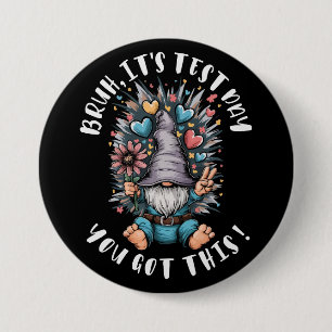 Alter, es ist Testtag, du schaffst das lustige Sch Button