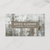 Alter Farbeffekt, rustikal Visitenkarte (Vorderseite)