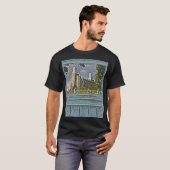 Alter Fenster Logan-Tempel 2 T-Shirt (Vorne ganz)