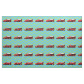 Alter Feuerwehrauto Stoff (Fat Quarter (45,7 x 55,9 cm))