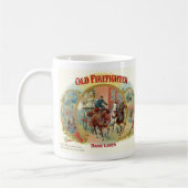 Alter Feuerwehrmann-dunkle Lager-Schale Kaffeetasse (Links)
