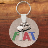 alter Fiat Schlüsselanhänger (Vorderseite)