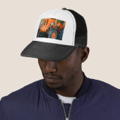 ALTER FIAT-TRAKTOR LÄNDLICHES QUEENSLAND TRUCKERKAPPE (Beispiel)