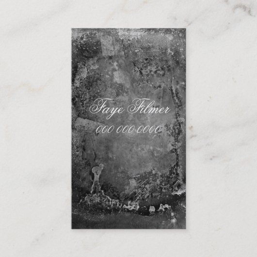 Alter Film Visitenkarte (Vorderseite)