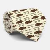 Alter Fisch-Antiken-Druck Krawatte (Gerollt)