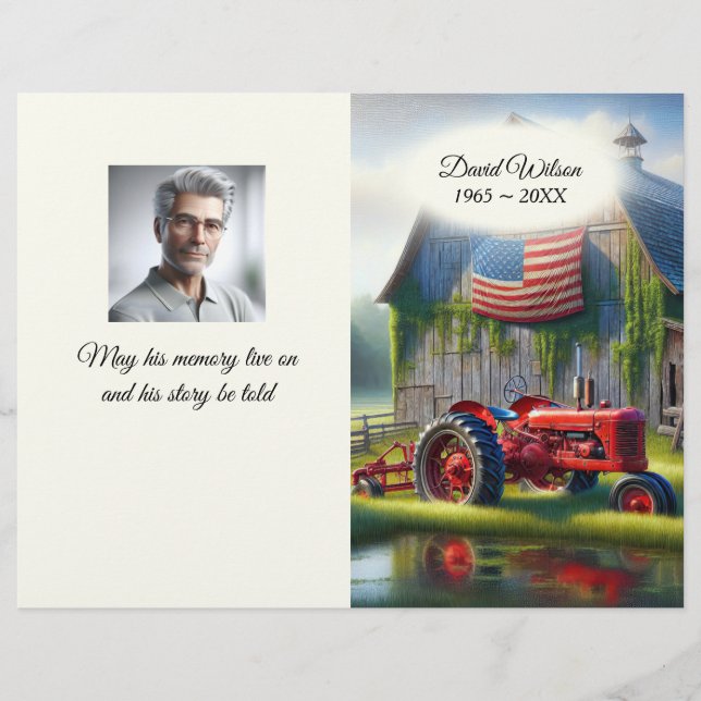 Alter Flyer auf der Grabstätte Briefbogen (Vorderseite)