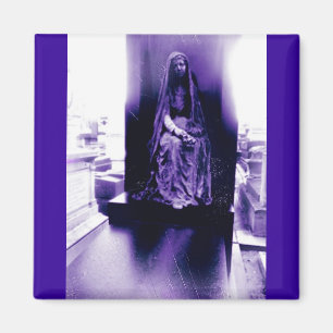 Alter Foto-Paris-Friedhof Magnet
