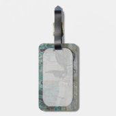 alter Frachtführer Gepäckanhänger (Rückseite vertikal)