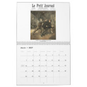 Alter französischer Verbrechen-Kalender Kalender (Mär 2027)