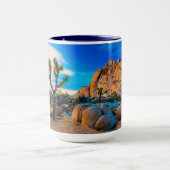 Alter Frauenfelsen - Joshua-Tree-Nationalpark Tasse (Zentrum)