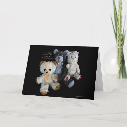 Alter Freund Karte (Vorderseite)