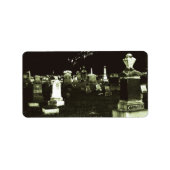 Alter Friedhof (2) Adressaufkleber (Vorne)