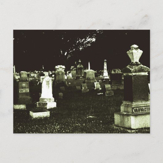 Alter Friedhof (2) Postkarte (Vorderseite)