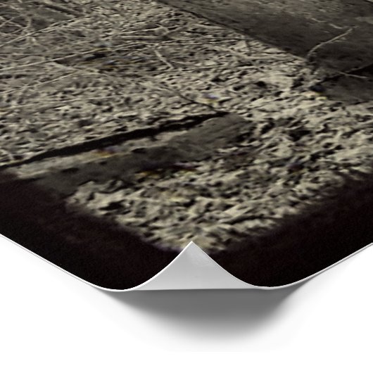 Alter Friedhof Poster (Ecke)