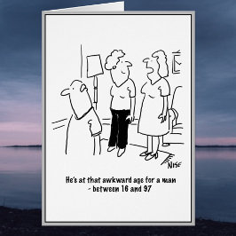 Alter für einen Mann.