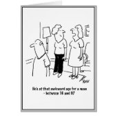 Alter für einen Mann. (Vorne)