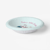 Alter Geburtstag Elefant, Giraffe Tier Pappteller (Gewinkelt)