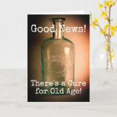 Alter Geburtstag Karte (Gelbe Blume)