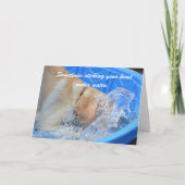 Alter Geburtstag Karte (Vorderseite)