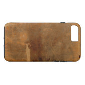 Alter getragener lederner Bucheinband Case-Mate iPhone Hülle (Rückseite (Horizontal))