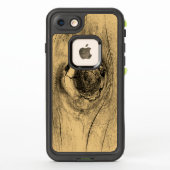 Alter getrockneter Baum Knoten (Rückseite)