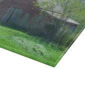 Alter gewitterter Stall Schneidebrett (Ecke)