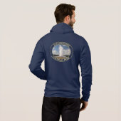 Alter Geyser im Yellowstone Nationalpark Hoodie (Schwarz voll)