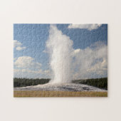 Alter Geyser im Yellowstone Nationalpark Puzzle (Horizontal)
