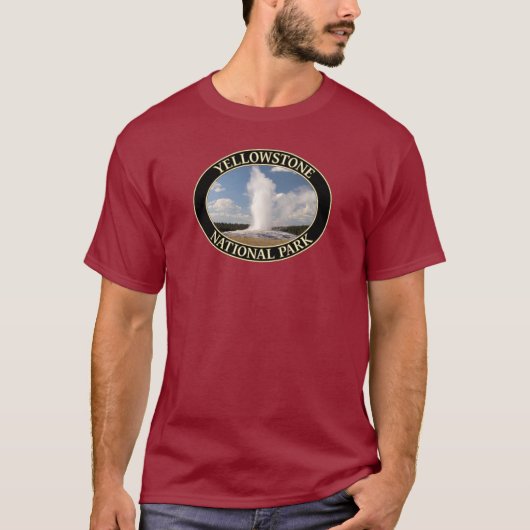 Alter Geyser im Yellowstone Nationalpark T-Shirt (Vorderseite)