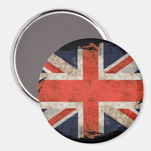 Alter gezackter Upper Magnet (Vorderseite/Rückseite)