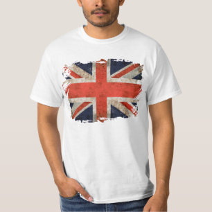 Alter gezackter Upper T-Shirt