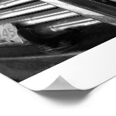 Alter GMC Landlastwagen Ich fotografierte. Poster (Ecke)