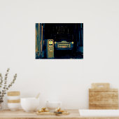 Alter GMC Landlastwagen Ich fotografierte. Poster (Küche)