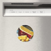 Alter Gouda Käse Magnet (In Situ (Geschirrspüler))