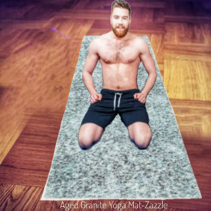 Alter Granit Yogamatte