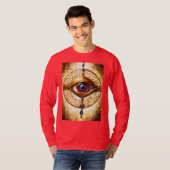 "Alter griechischer Evil Eye T - Shirt (Vorne ganz)
