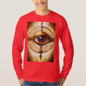 "Alter griechischer Evil Eye T - Shirt (Vorderseite)