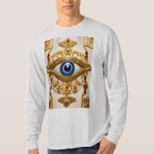 "Alter griechischer Evil Eye T - Shirt (Vorderseite)