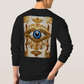 "Alter griechischer Evil Eye T - Shirt (Rückseite)