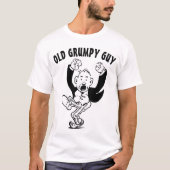 ALTER GRUMPY TYP, Funny Men's T - Shirt (Vorderseite)