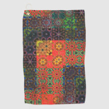 Alter grün und Korallen bis braun Kaleidosaik