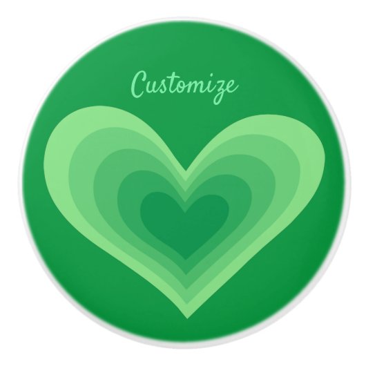 Alter Grünes Herz Thunder_Cove Keramikknauf (Vorderseite)