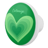 Alter Grünes Herz Thunder_Cove Keramikknauf (Rechts)